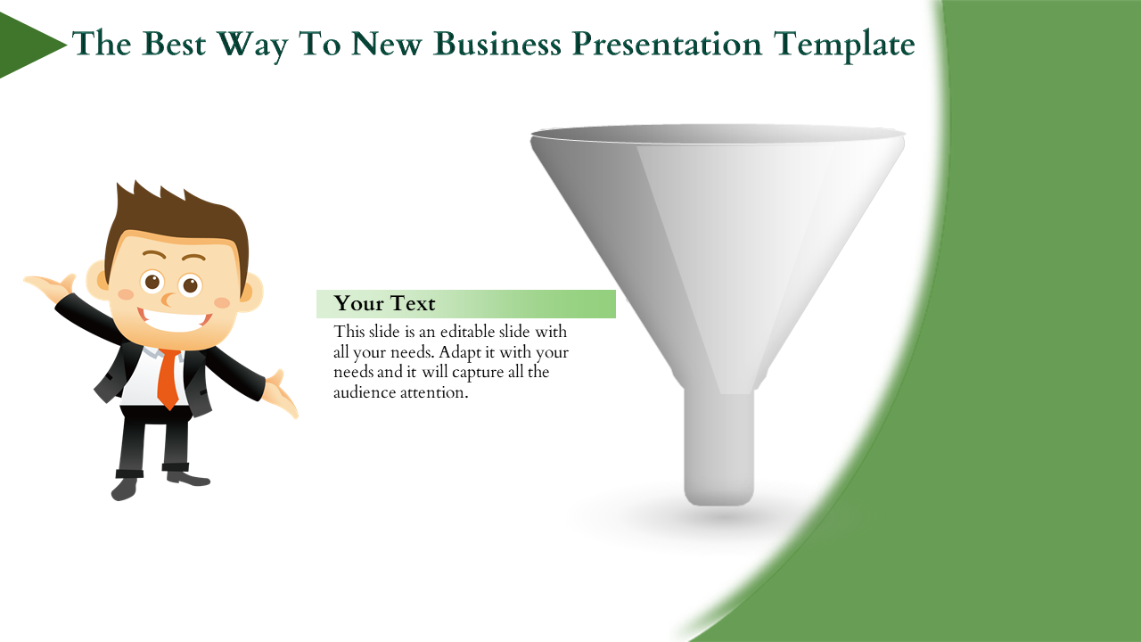 Free - Business Presentation Template and Google Slides - Funnel Model